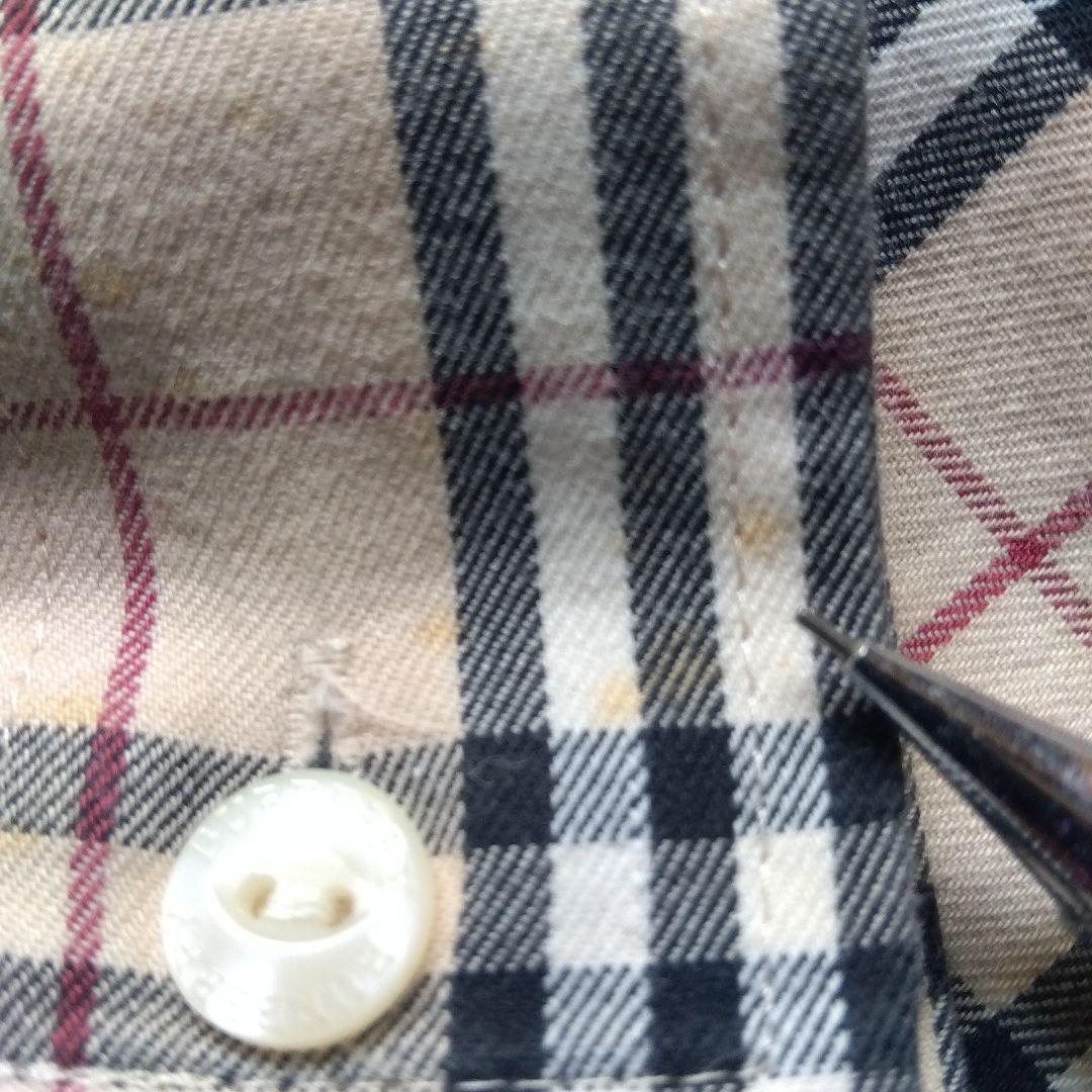バーバリーBURBERRY レディース シャツ M寸 画像6