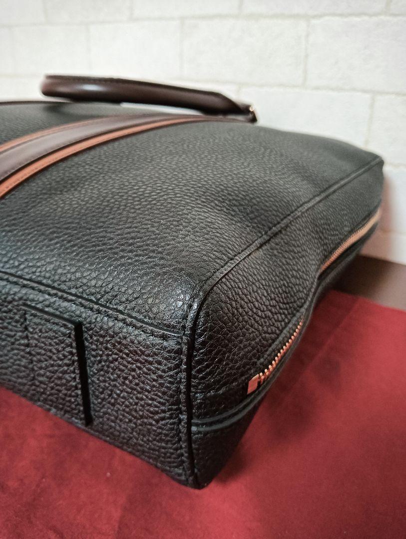 美品! ポール・スミスPaul Smith レザー ブリーフケース ブラック