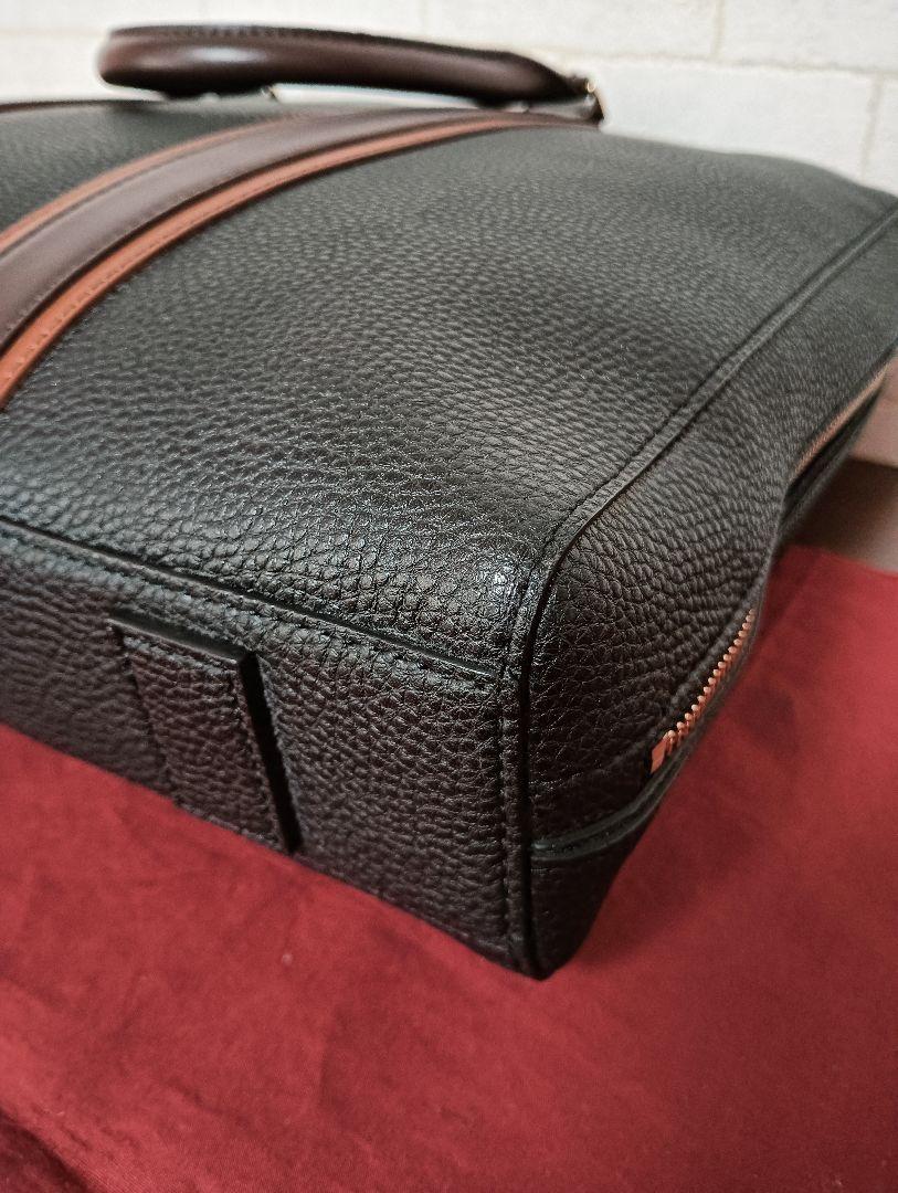 美品! ポール・スミスPaul Smith レザー ブリーフケース ブラック
