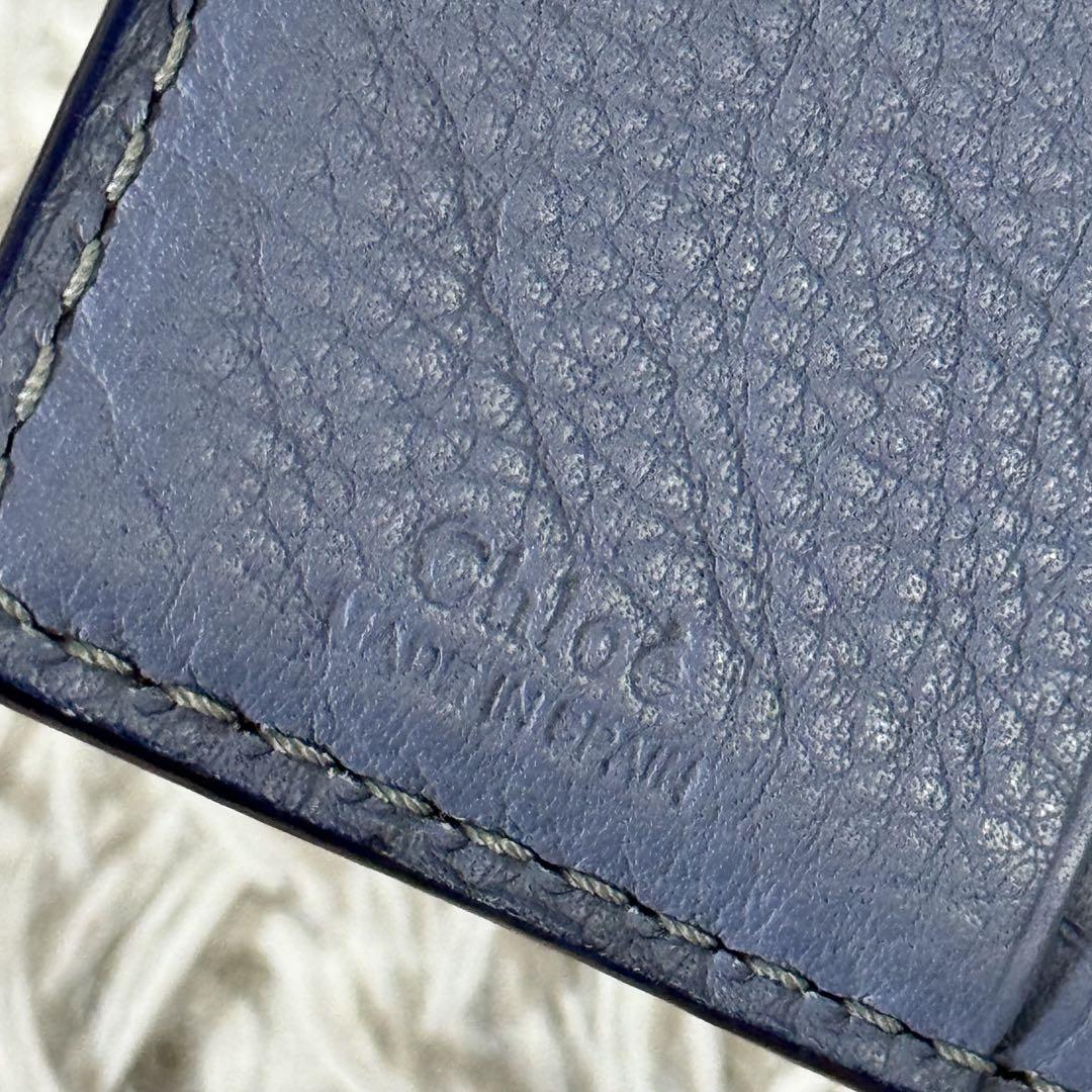 未使用✨Chloe クロエ　MARCIE マーシー　三つ折り財布　レザー