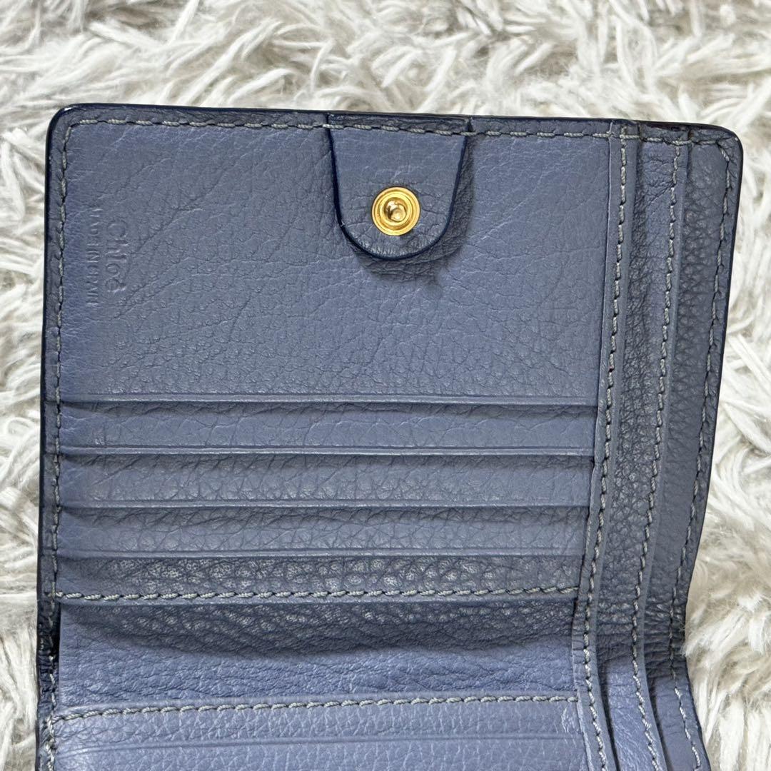 未使用✨Chloe クロエ　MARCIE マーシー　三つ折り財布　レザー