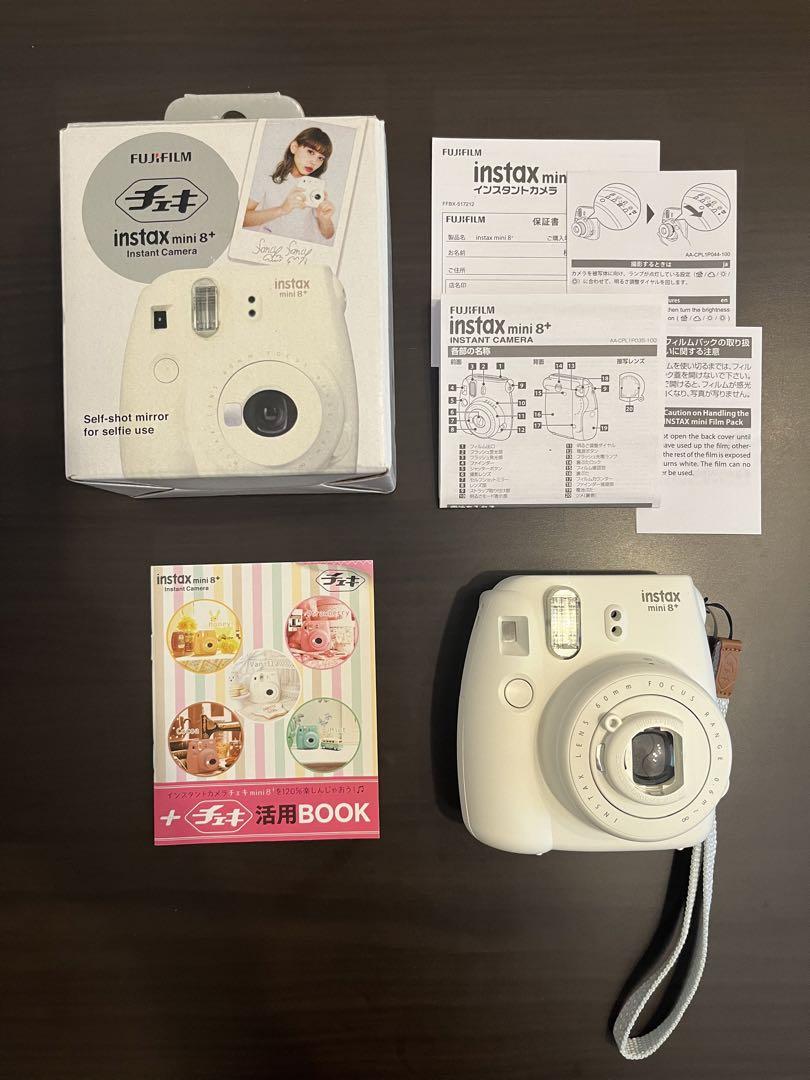 【タイムセール中】チェキ instax mini 8＋　接写レンズ付き！
