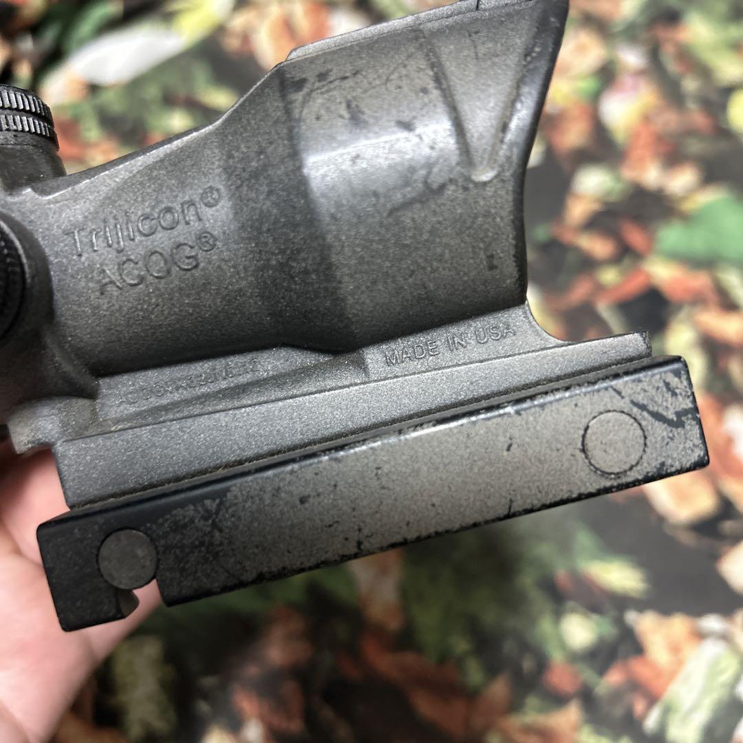 トリジコン Trijicon ACOG 米軍 リアル刻印あり 4倍 スコープ
