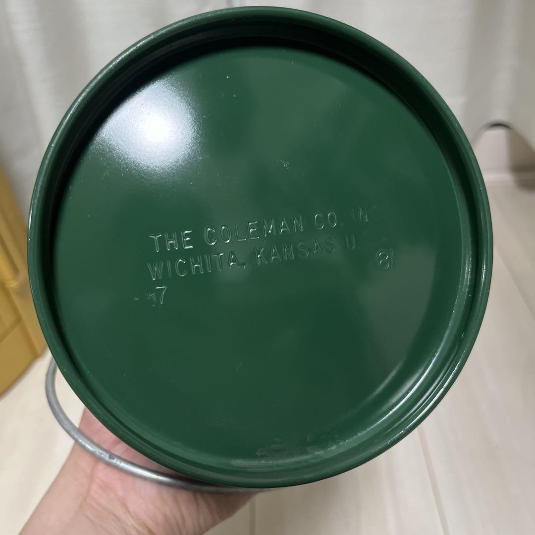 【未使用】Coleman コールマン 200A グリーン　ケース付き　ランタン
