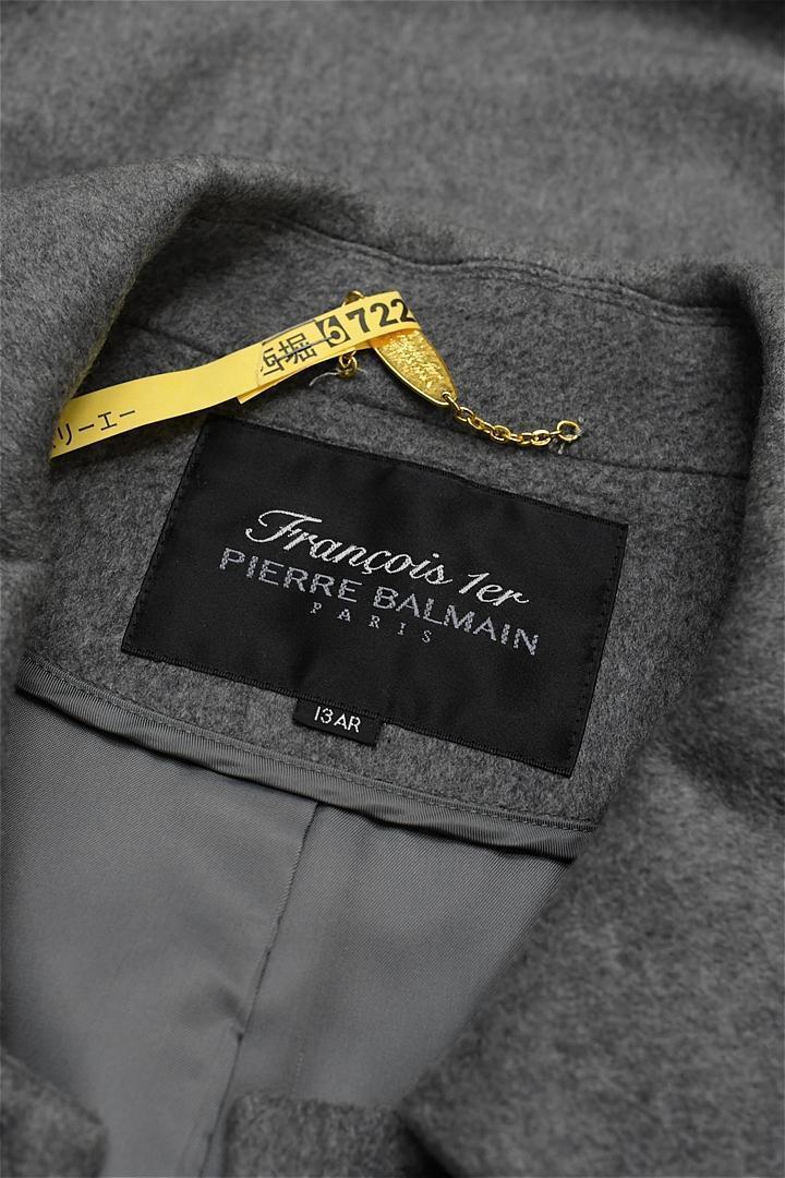 HGBO250/最高級 PIERRE BALMAIN ロングコート カシミヤ - メルカリ