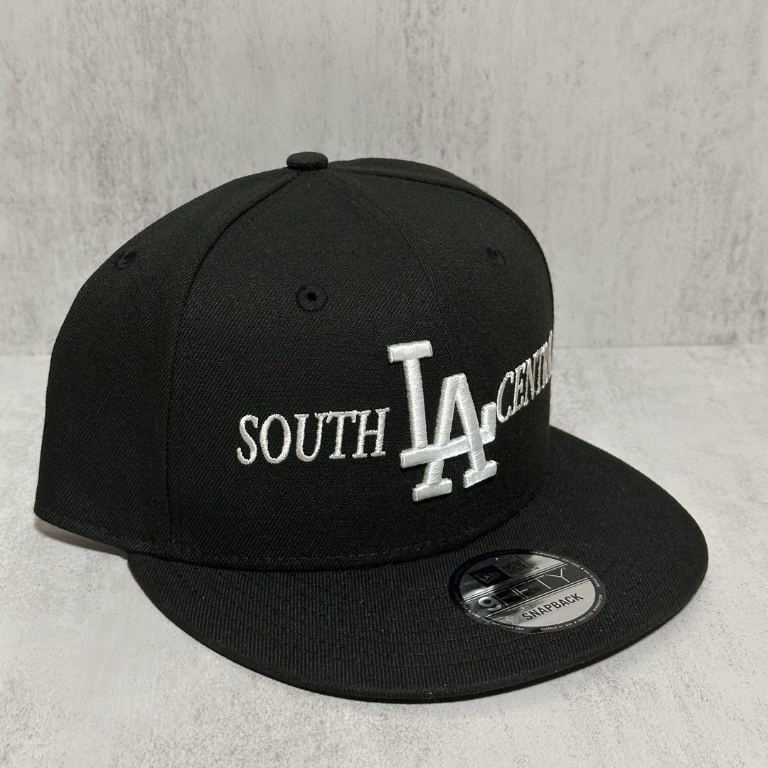 海外限定 NEWERA ドジャース サウス・セントラル 黒 スナップバック ①