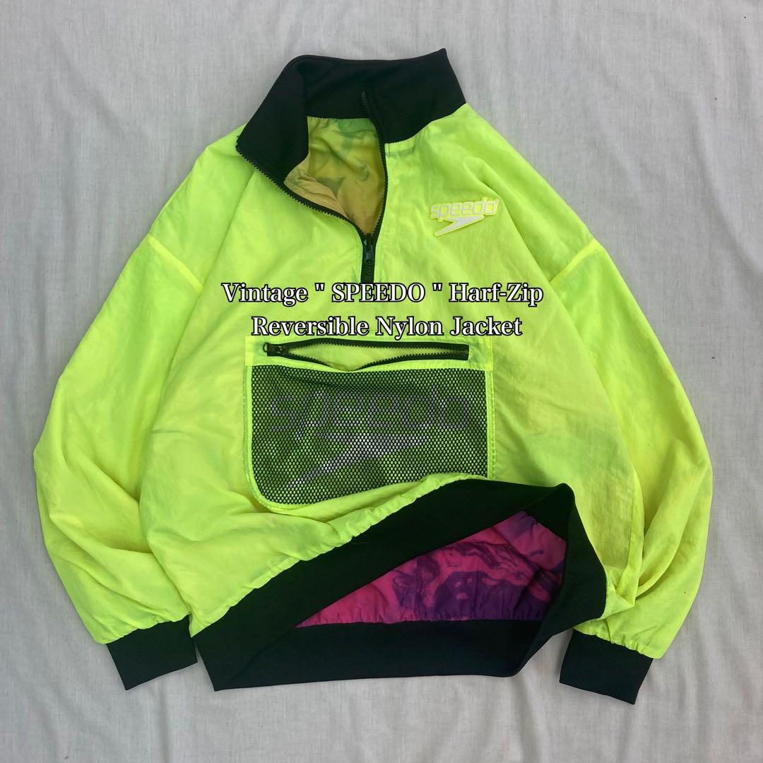 90s〜00s archive SPEEDO reversible  jkt