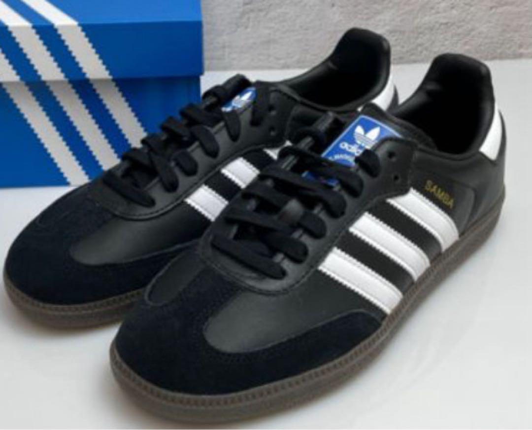 adidas Samba ブラック/ホワイト スニーカー