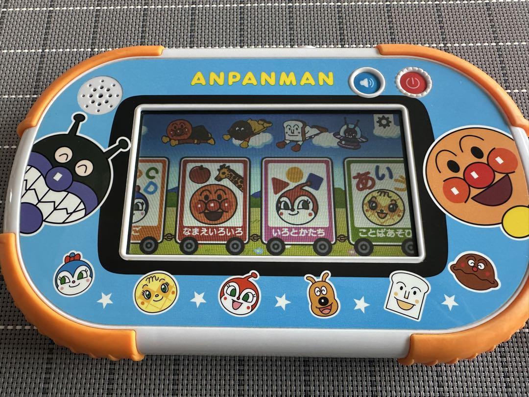アンパンマン知育パッド　純正アダプタ付き