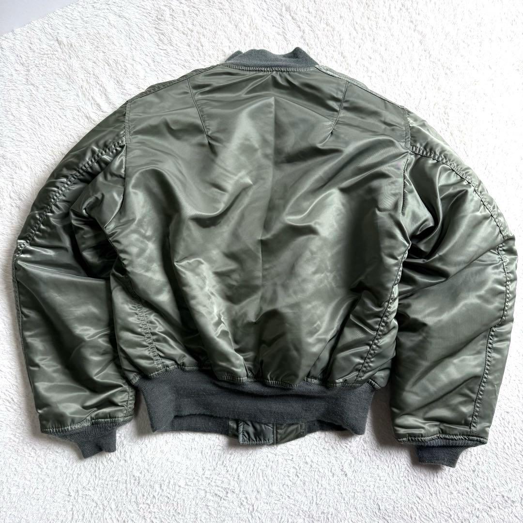 美品 80s 90s アルファ MA-1 グランドクルー USA IDEAL