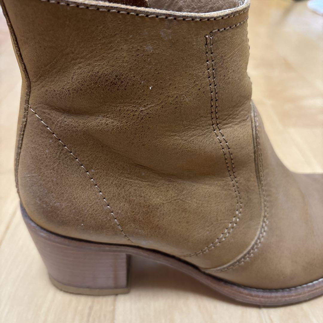 アーペーセー レザー ショートブーツ 24.5cm A.P.C. APC