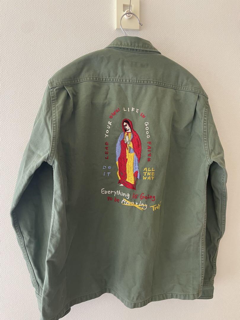 RUDE GALLERY カバーオール オリーブグリーン