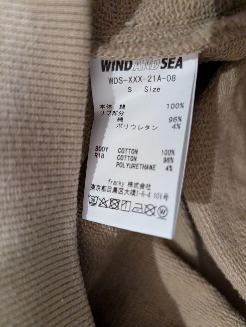 wind & sea × GOD selection コラボ パーカー