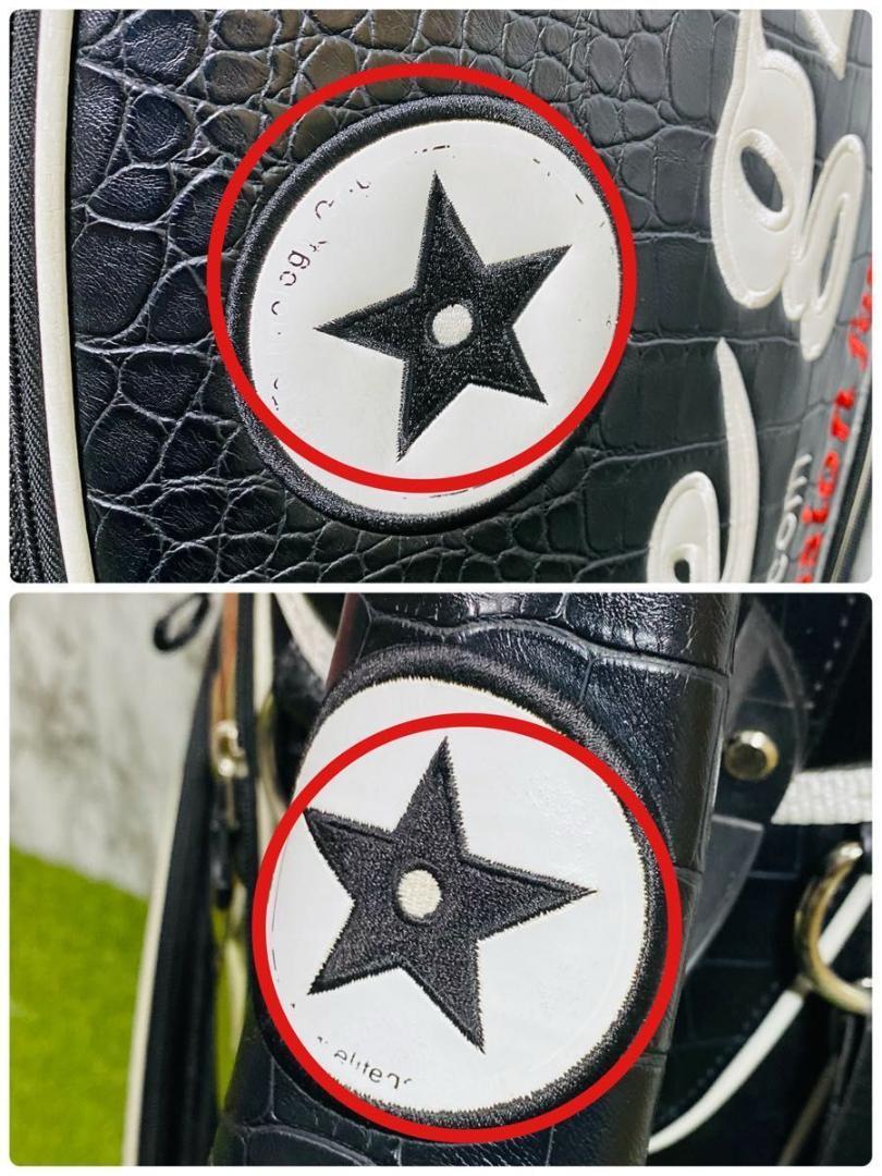 【良品】エリートグリップ ツアーモデル10.5 カート式 キャディバッグ