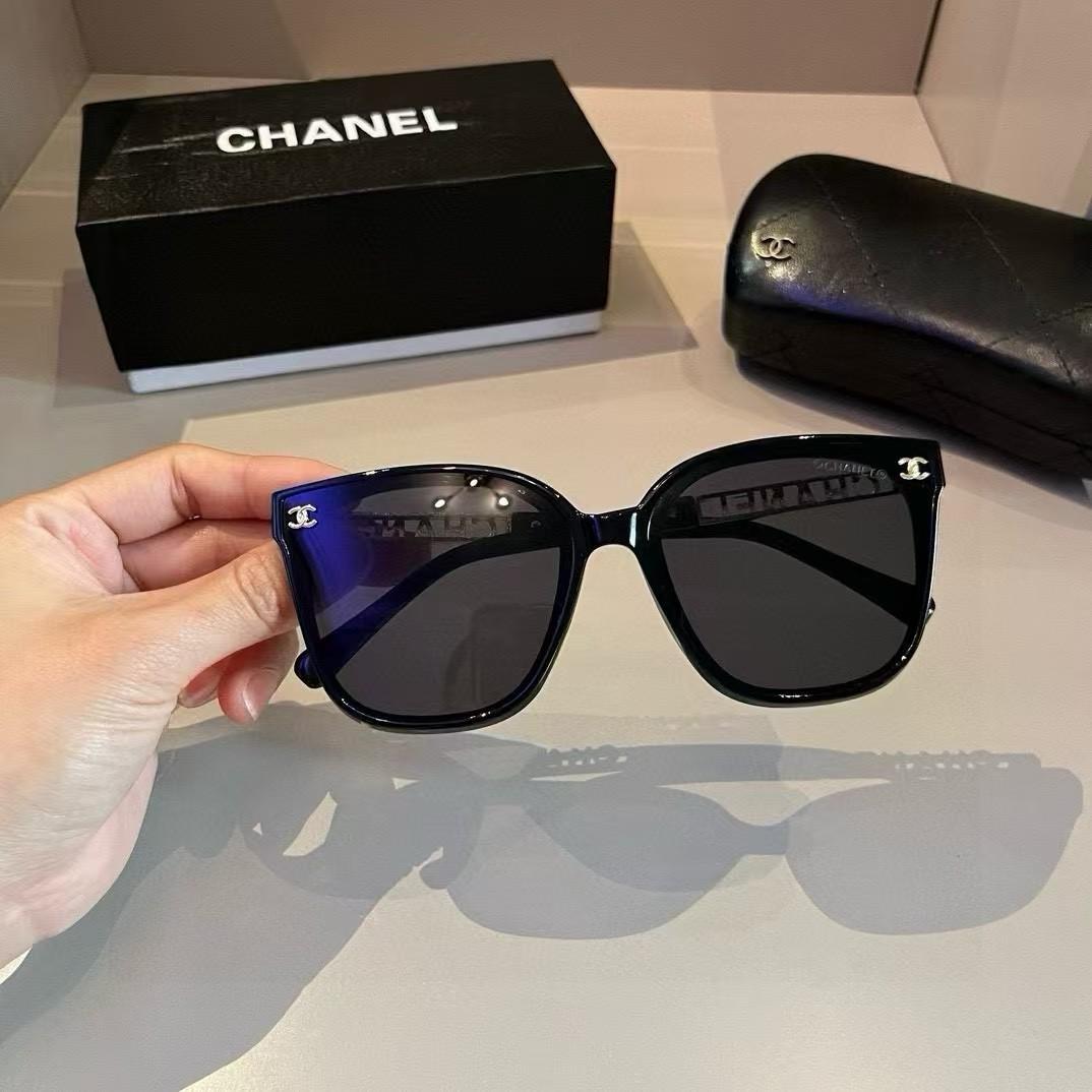 CHANEL サングラス ブラック ケース付き - メルカリ