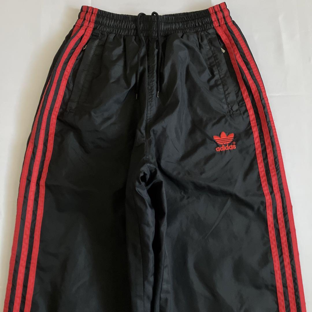 希少90s old adidas ナイロンセットアップ上下 B系HIPHOP