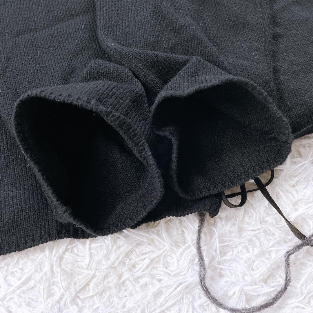 美品 Yohji Yamamoto POUR HOMME ウール ニットセーター