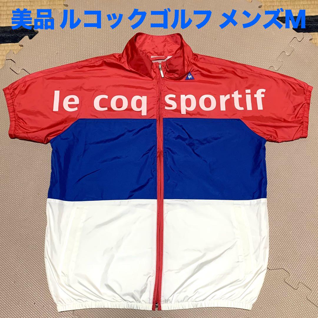 大学生協 割引 美品 ルコックゴルフ le coq sportif ゴルフジャケット メンズM メンズウェア