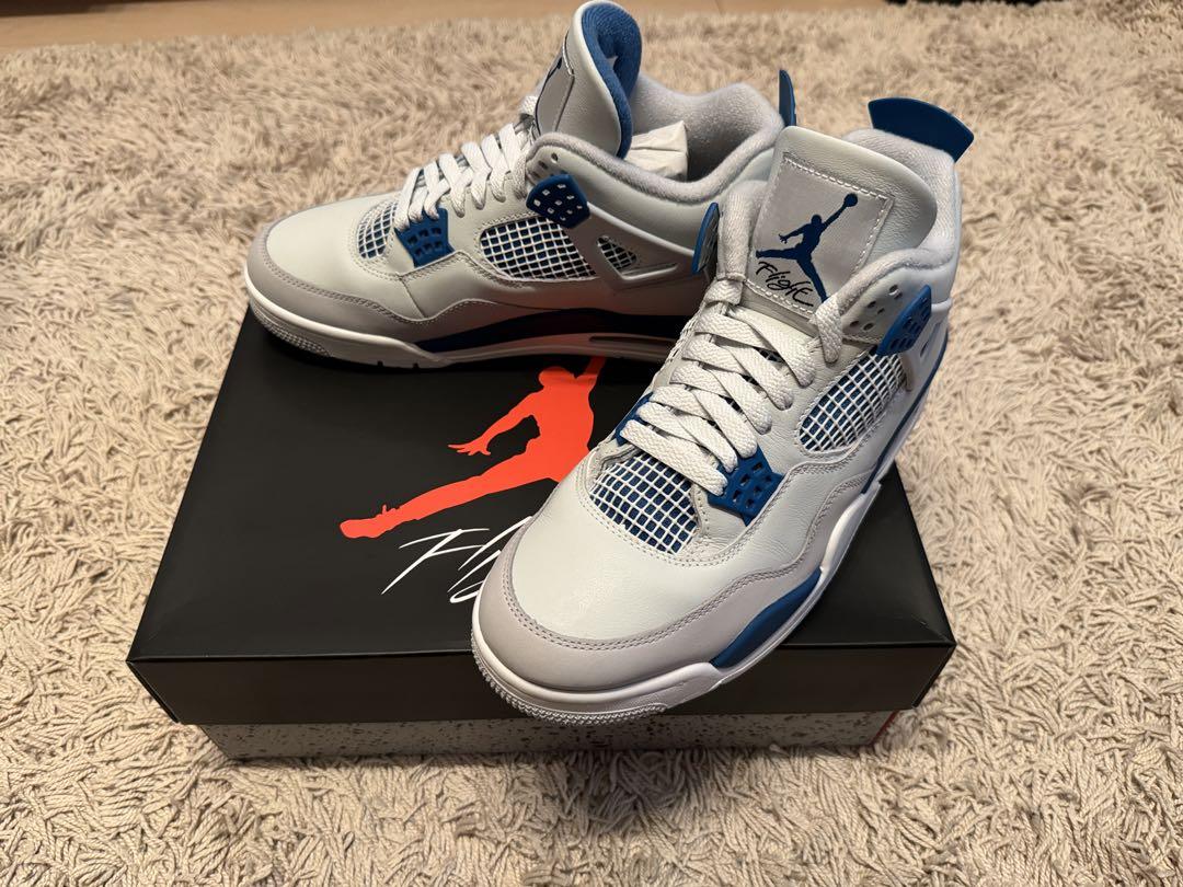AIR JORDAN 4 industrial blue 27cm