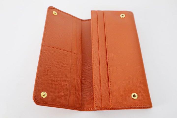 最新作在庫 PRADA 二つ折り 長財布サフィアーノ レディース pT716-m56109030845 プラダ 1M1132 超激安通販