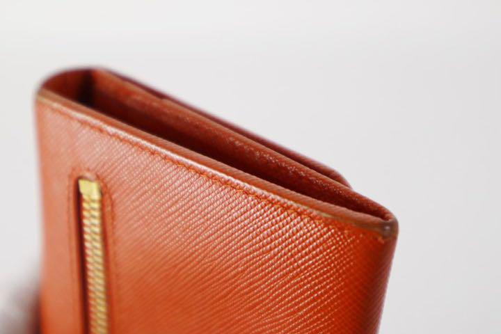 最新作在庫 PRADA 二つ折り 長財布サフィアーノ レディース pT716-m56109030845 プラダ 1M1132 超激安通販