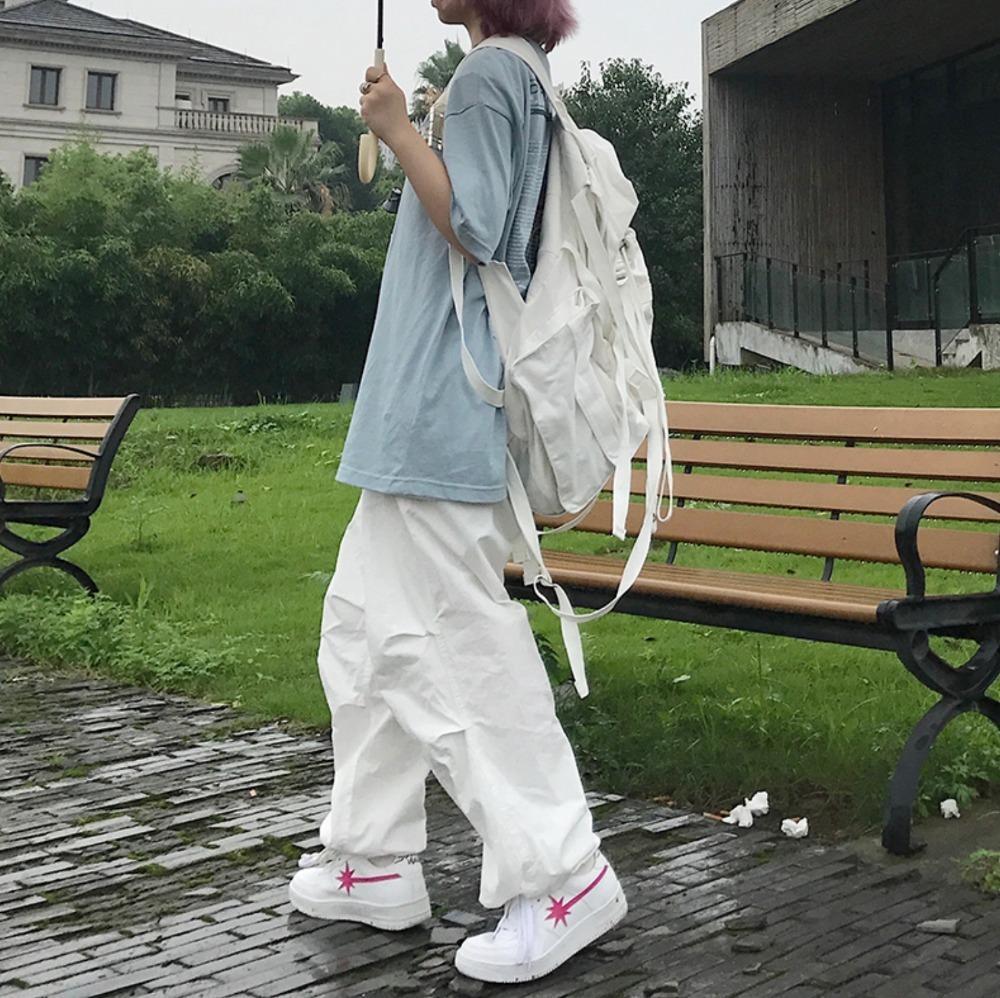 匿名配送・新品未使用】ワイド パンツ ホワイト シンプル - メルカリ 匿名配送・新品未使用】ワイド パンツ ホワイト シンプル - メルカリ