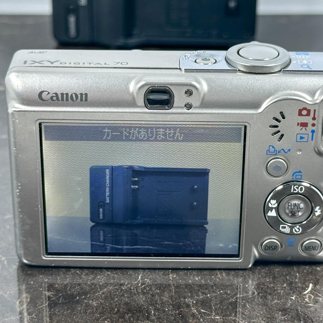 【美品】Canon IXY DIGITAL 70 シルバー②◯
