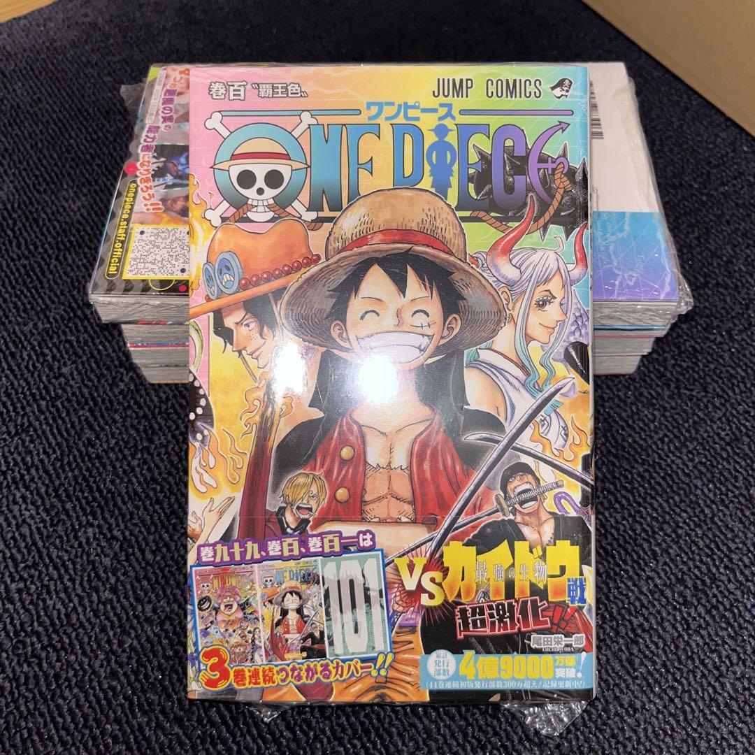 ONE PIECE ワンピース 100 初版・未開封 - メルカリ