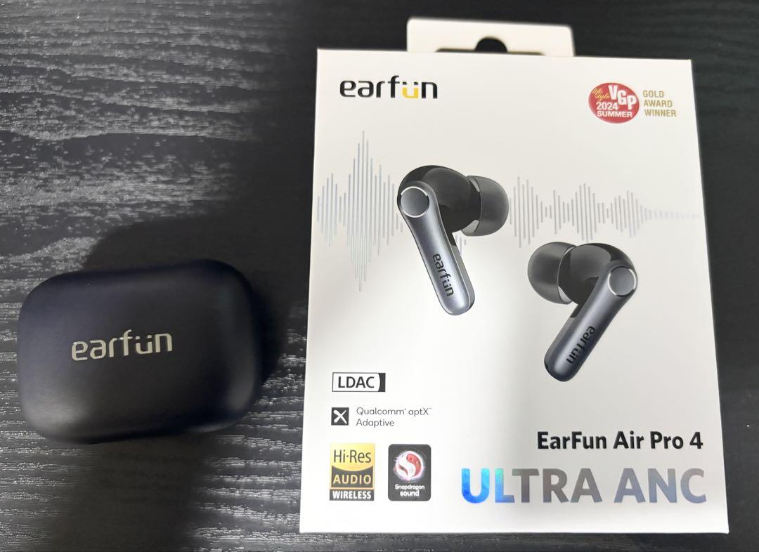 【美品】EarFun Air Pro 4 ワイヤレスイヤフォン
