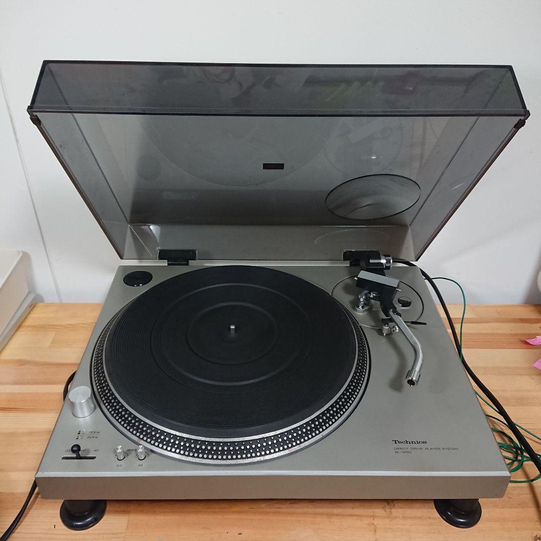 動作品 Technics SL-1200 初代 テクニクス レコードプレーヤー