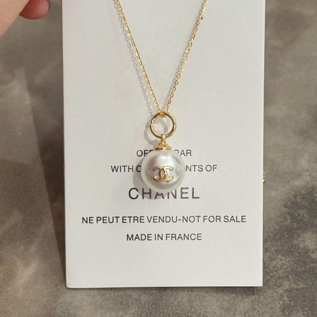 新品未使用 CHANEL ノベルティ パールネックレス シャネル パール