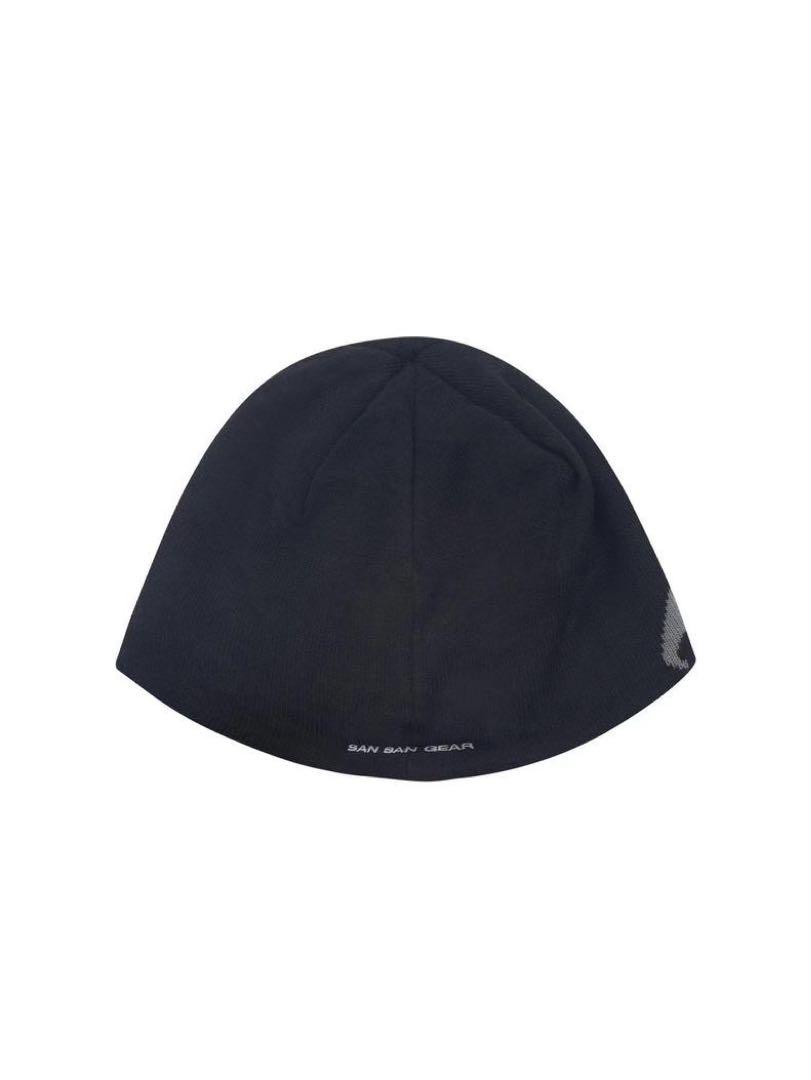 【即日発送】sansan gear サンサンギア　ビーニー　ニット帽　ブラック