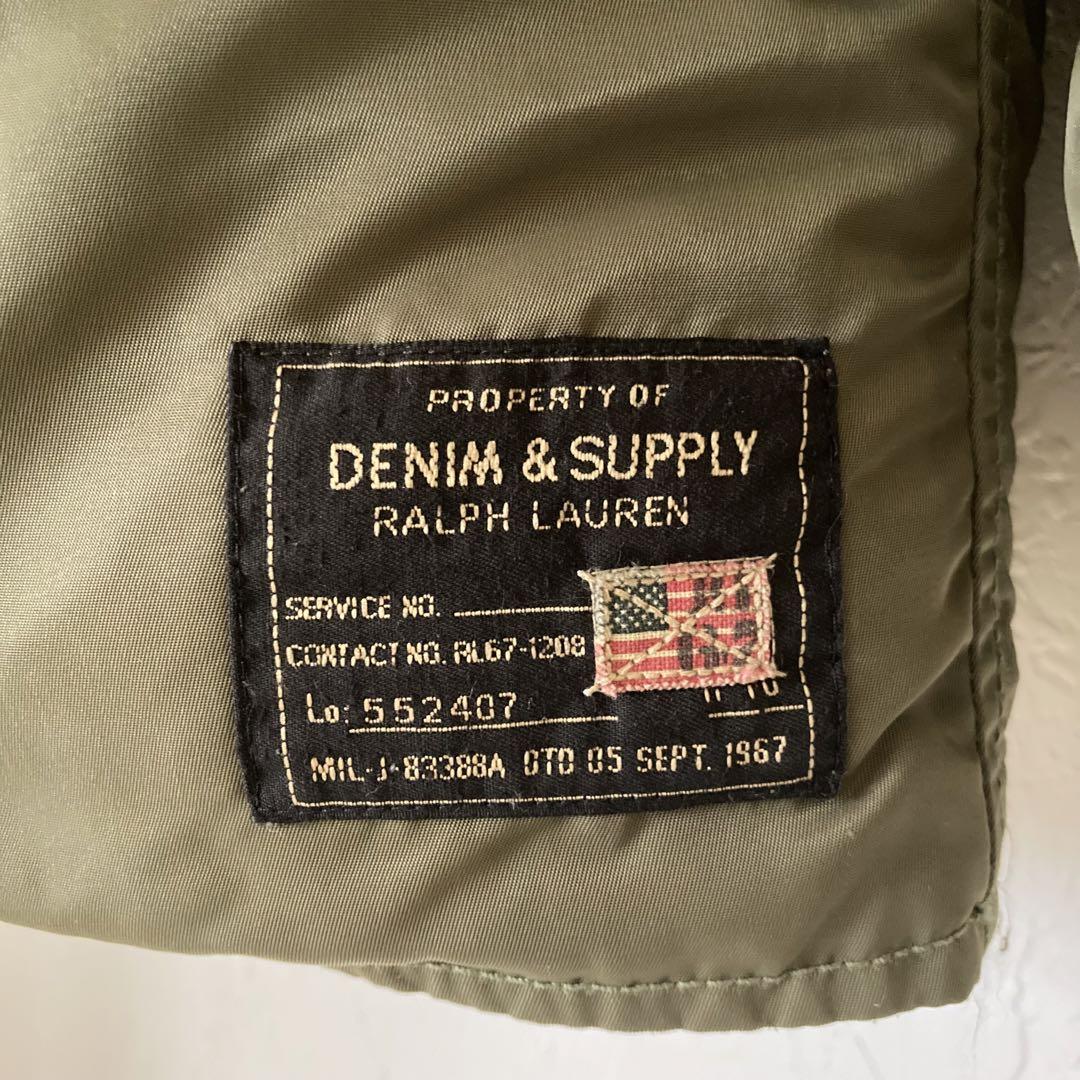 美品DENIM & SUPPLY RALPH LAUREN ダウンモッズコート