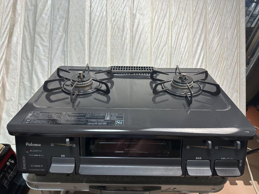 5-6// 都市ガス用　パロマガステーブル　IC-86B-R