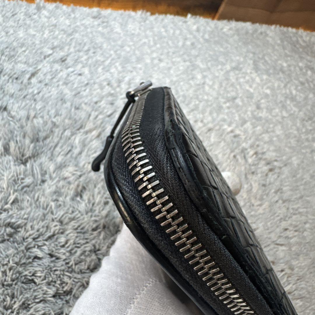 BOTTEGA VENETA ボッテガヴェネタ 長財布 イントレチャート 黒