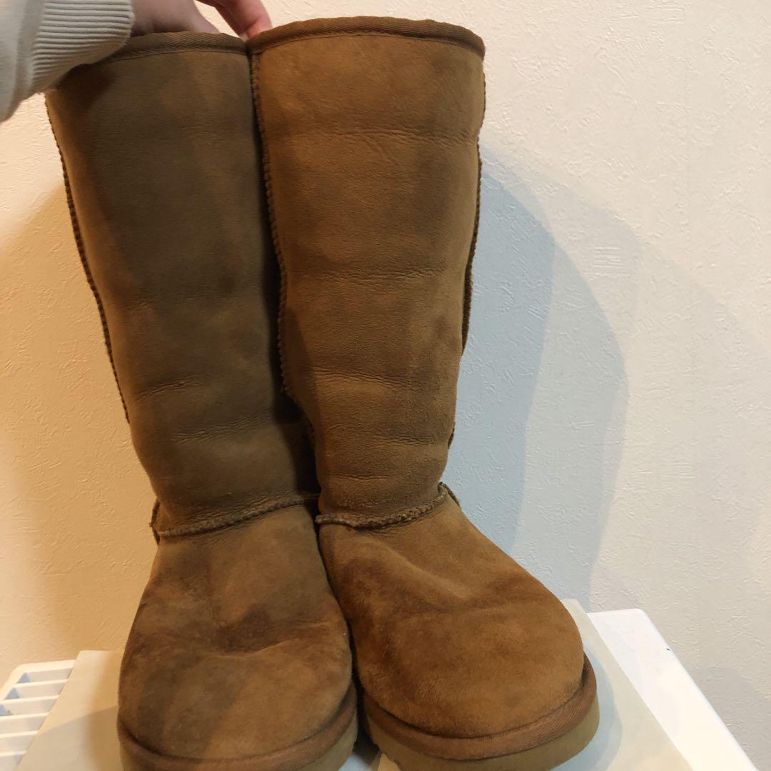 低価大得価 美品 UGG ムートンブーツ ロングブーツ 7QtcB-m56118988703 在庫正規品