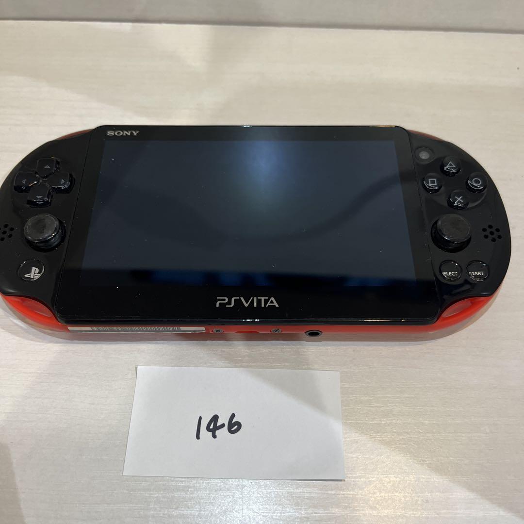 PS Vita PCH-2000 レッドブラック 本体146PS Vita(ヴィータ)