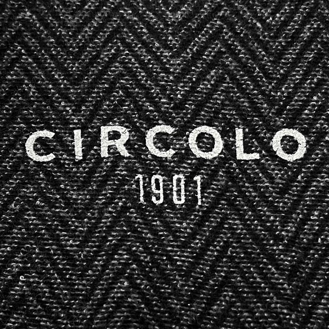 未使用級 CIRCOLO1901 ヘリンボーン アンコンジャケット 48