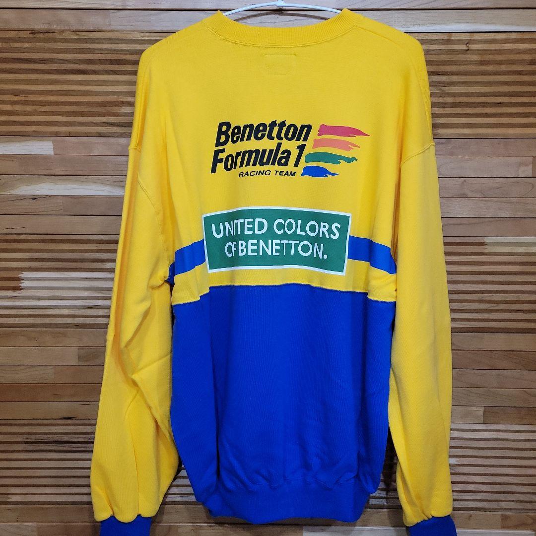 90s　BENETTON　ベネトン　フォーミュラ1　レーシング　スェット　F1