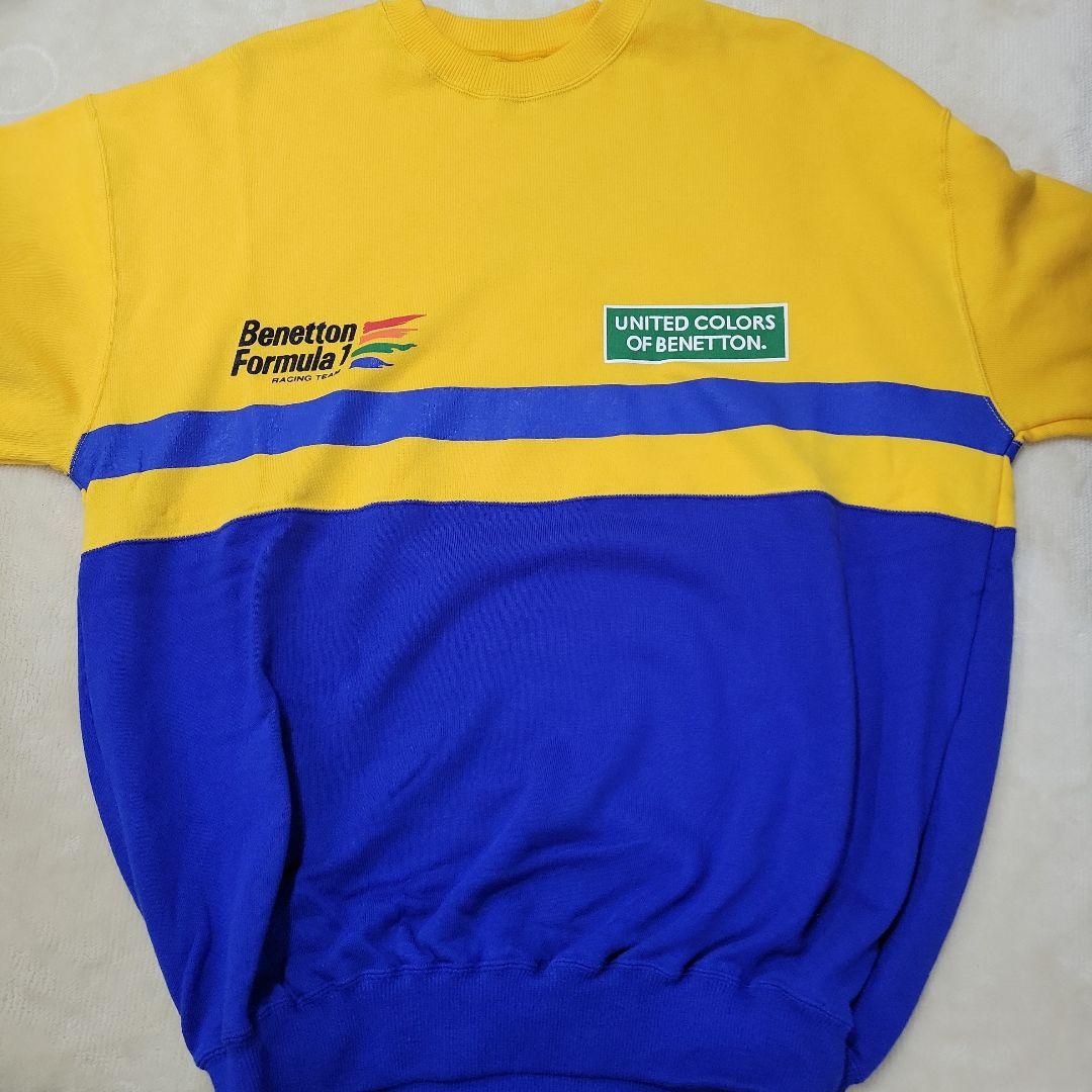 90s　BENETTON　ベネトン　フォーミュラ1　レーシング　スェット　F1 90s BENETTON ベネトン フォーミュラ1 レーシング スェット F1