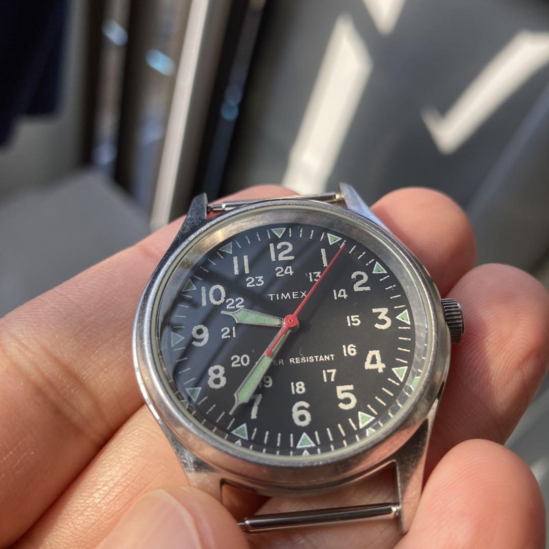 j.crew timex 　ビンテージ風　コラボ　ウォッチ J.CREW 【日本から即日発送】J.CREW×TIMEX vintage field army