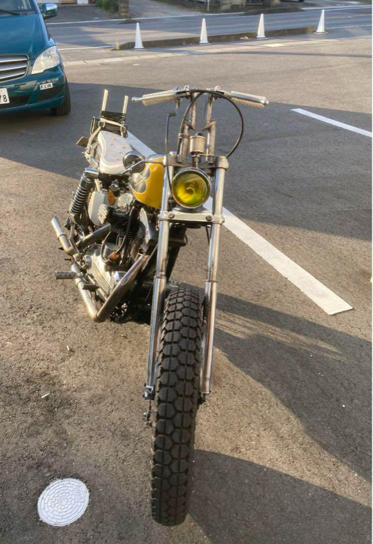 ビンテージ ワンオフ ハンドル イナズマ 旧車 ハーレー