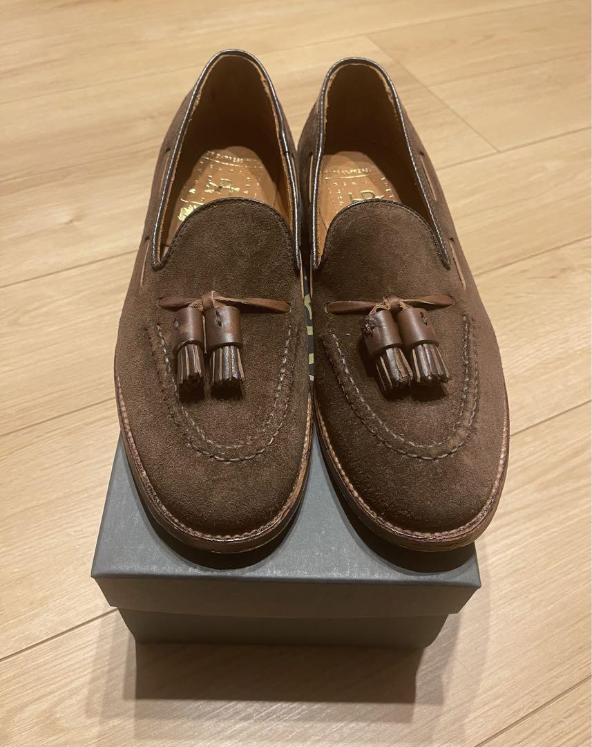 【新品未使用】オールデン タッセル スエード