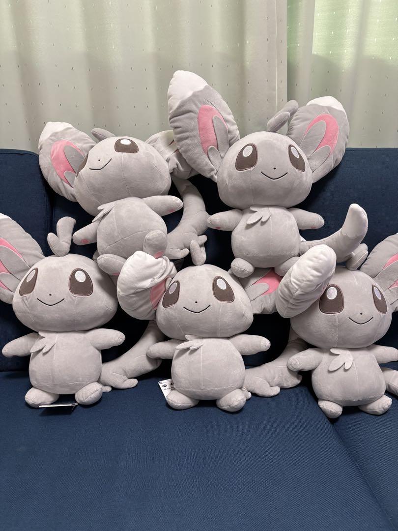 超人気5体！ポケモンめちゃもふぐっとぬいぐるみ～チラーミィ〜