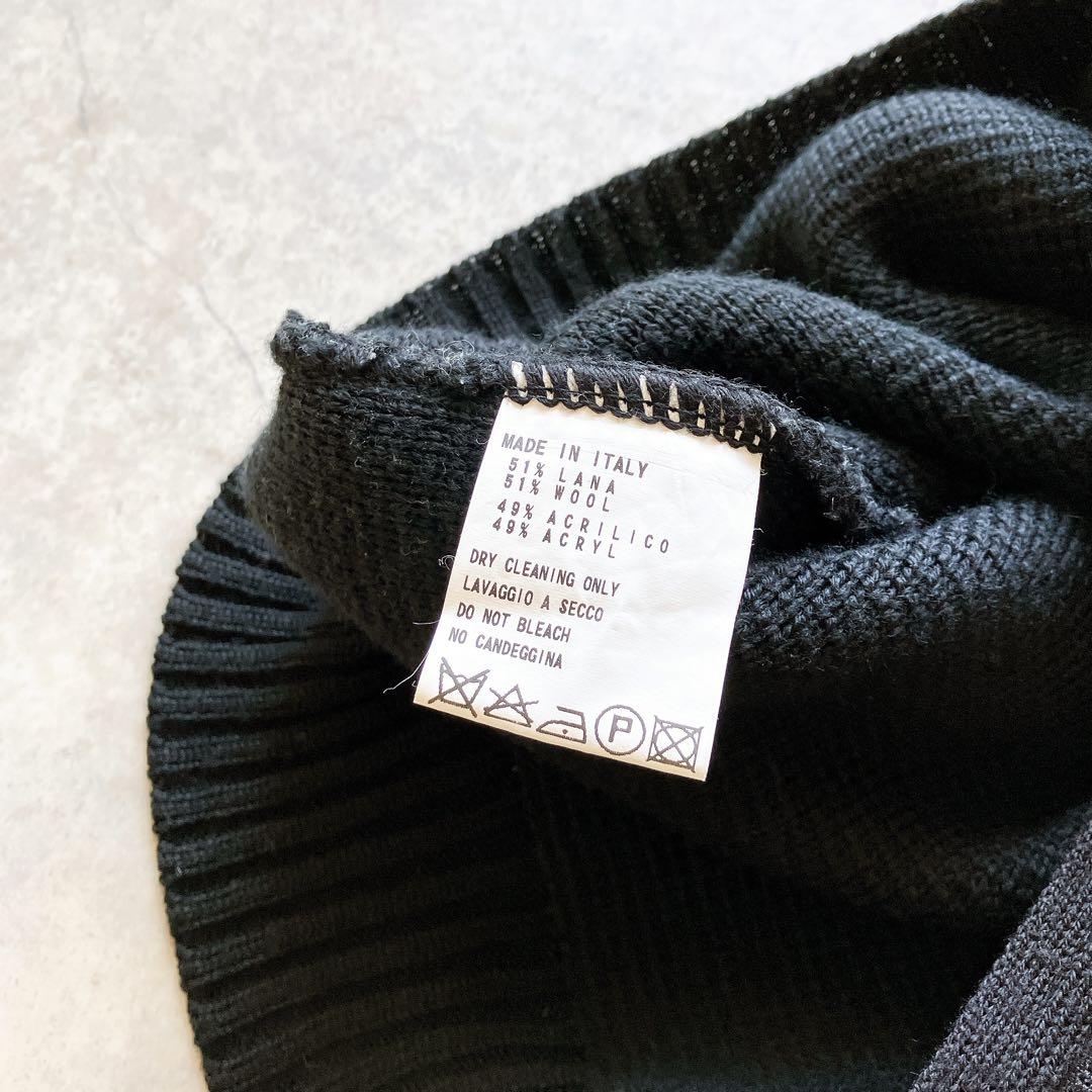 BERGS BIKKEMBERGS ジップアップ ボンバーニットジャケット