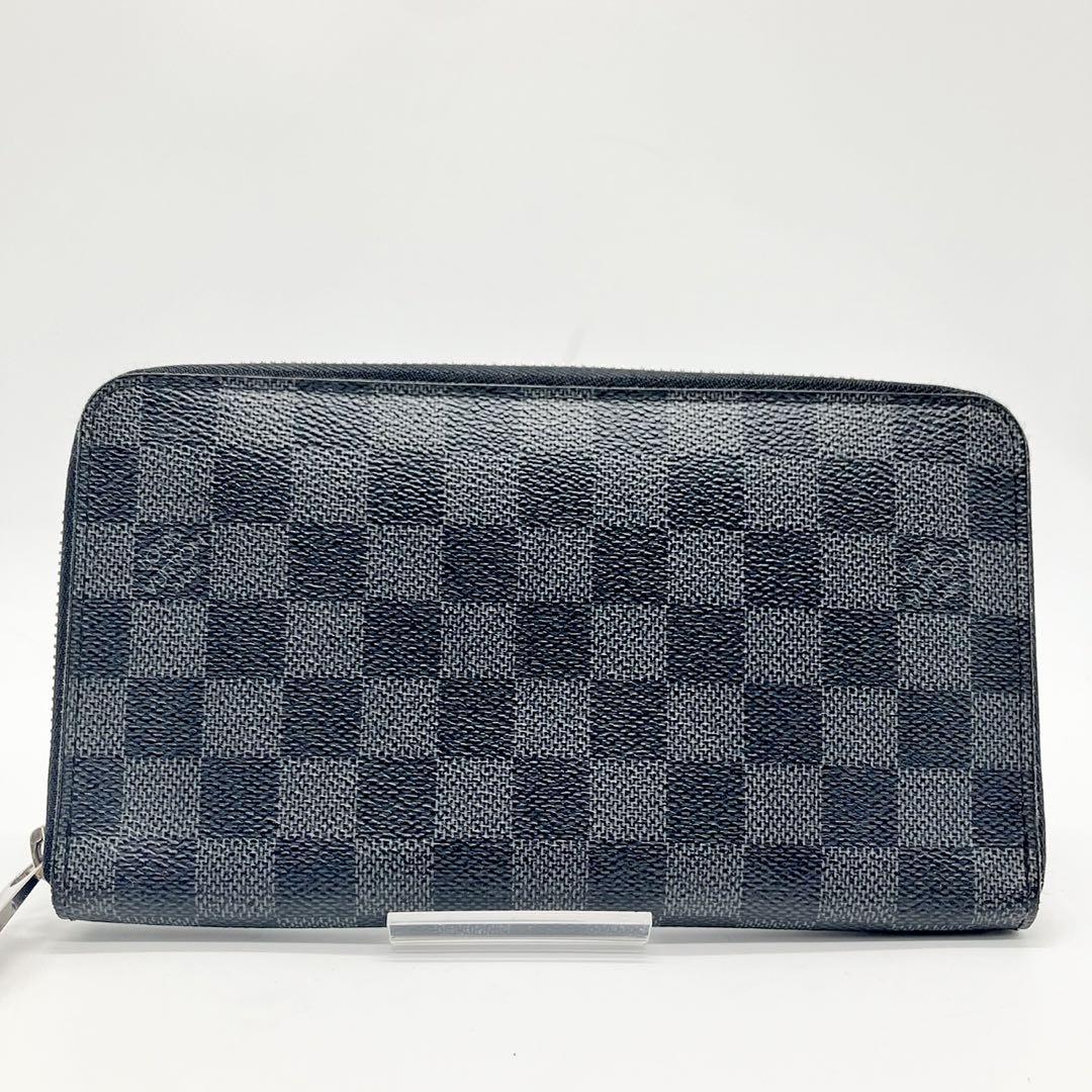 極美品 ルイヴィトン ダミエグラフィット ジッピーオーガナイザー 財布