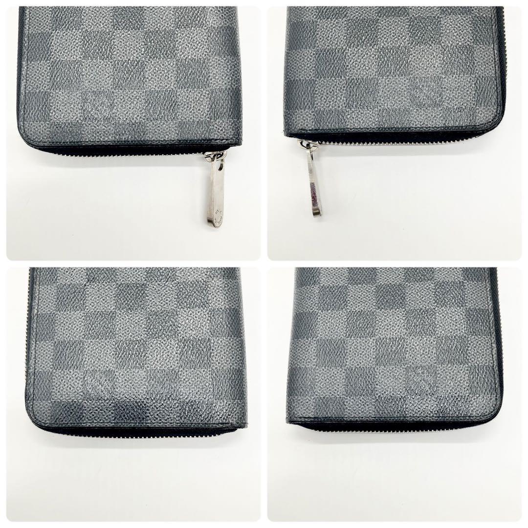 極美品 ルイヴィトン ダミエグラフィット ジッピーオーガナイザー 財布