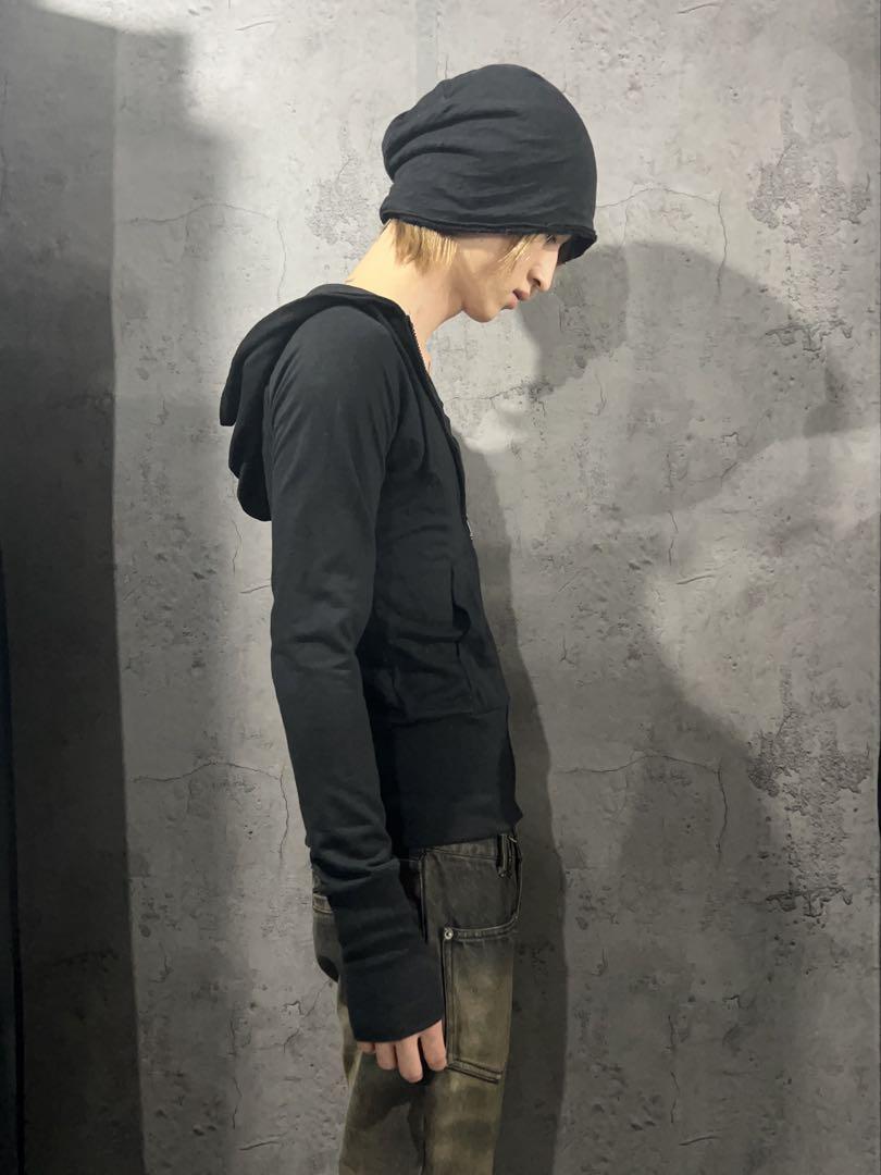 トップス \"Gladnews\"Skull Zip Hoodie