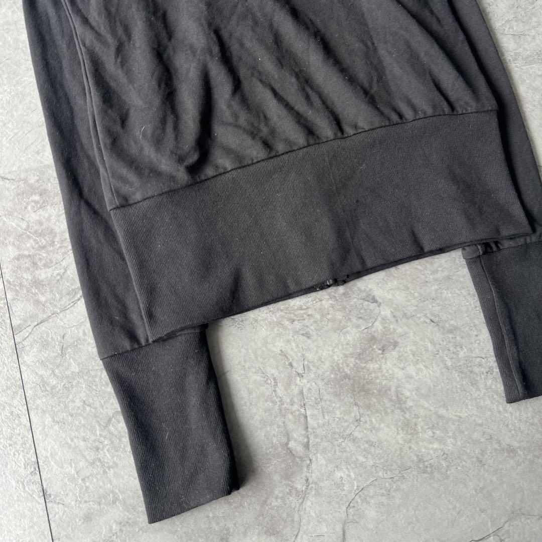 トップス \"Gladnews\"Skull Zip Hoodie