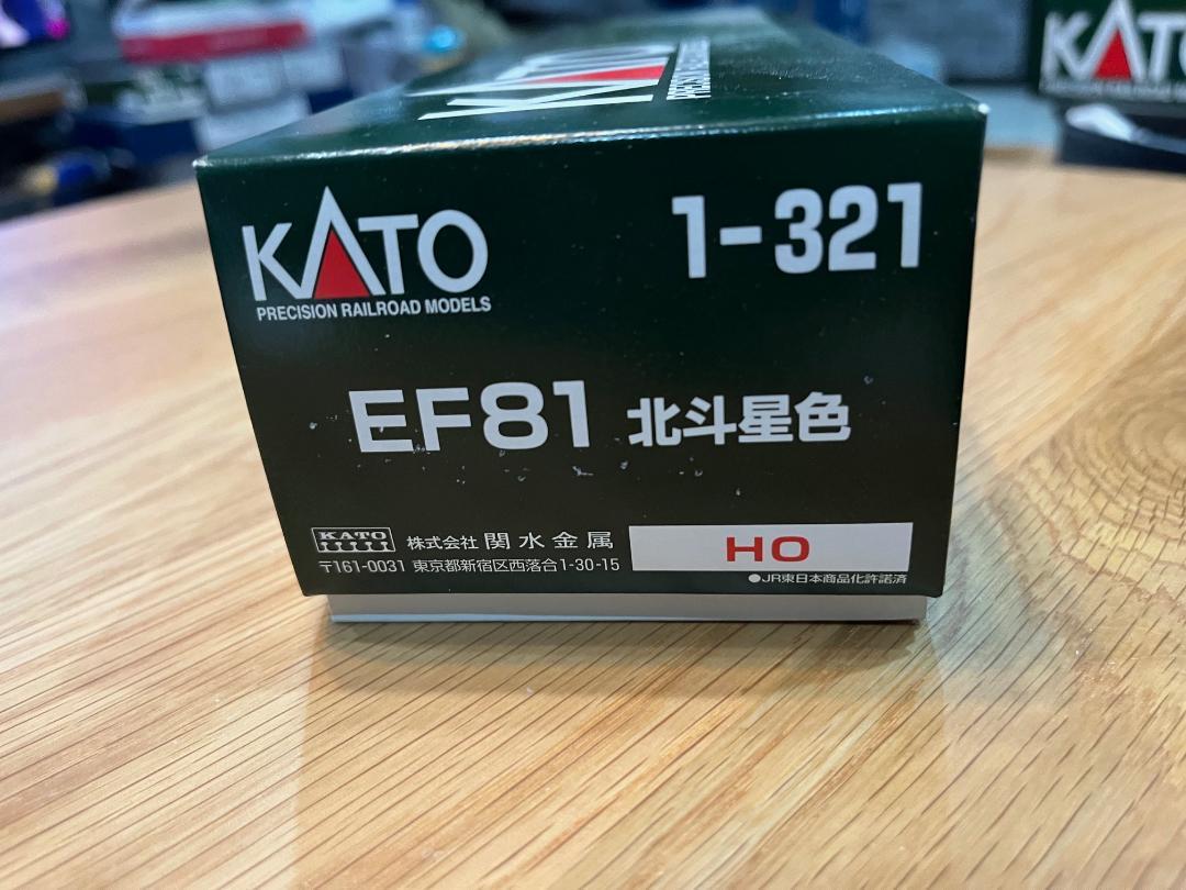 KATO　1-321　EF81　北斗星色 +グレードアップパーツ・車載スピーカー